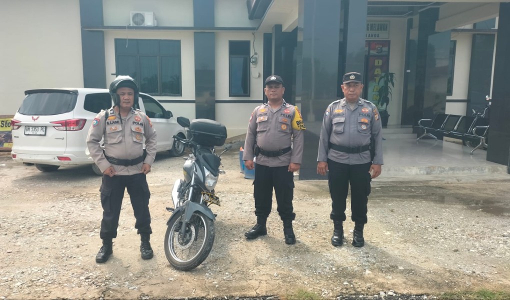 Polsek TPTM Gencarkan Patroli dan Sosialisasi Cegah Karhutla di Melayu Besar Kota