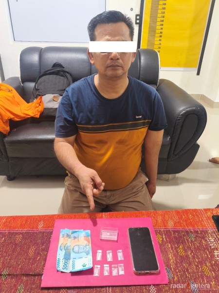 Pengembangan Kilat! Polisi Ringkus Pemasok Sabu di Air Jamban, 7 Paket Diduga Narkotika Disita