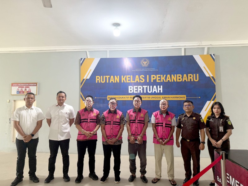 Korupsi Proyek Politeknik KP Dumai Rugikan Negara Rp6 M, Kejari Tahan 4 Tersangka