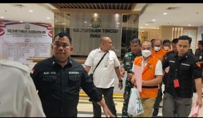 Tiga Tersangka Korupsi Pelabuhan Lukit Ditahan Kejati Riau, Proyek Rp26 M Mangkrak