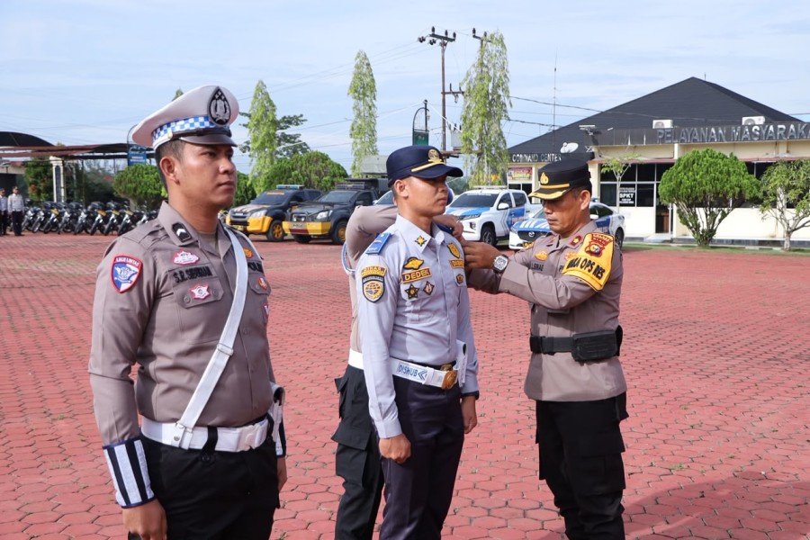 Operasi Patuh Lancang Kuning 2026 Dimulai, Polres Rohil Kerahkan 67 Personel
