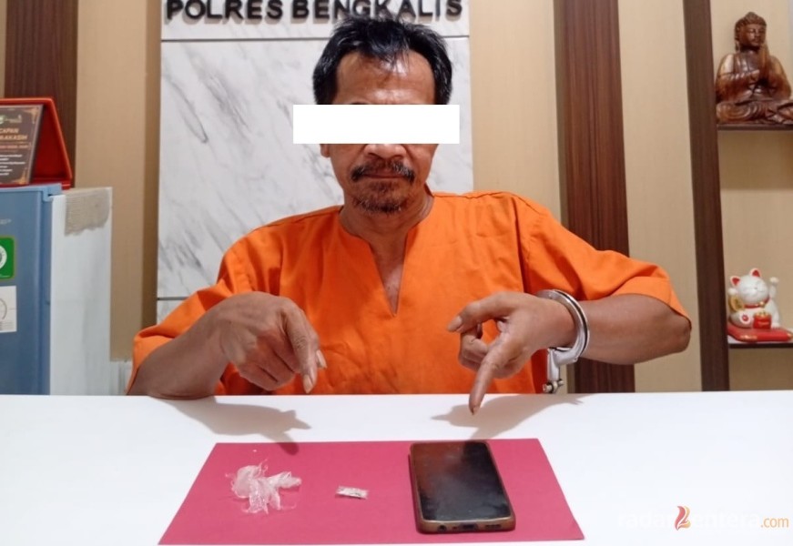 Polisi Bongkar Peredaran Sabu di Talang Muandau, Satu Tersangka Ditangkap, Pemasok Masuk Daftar Buronan