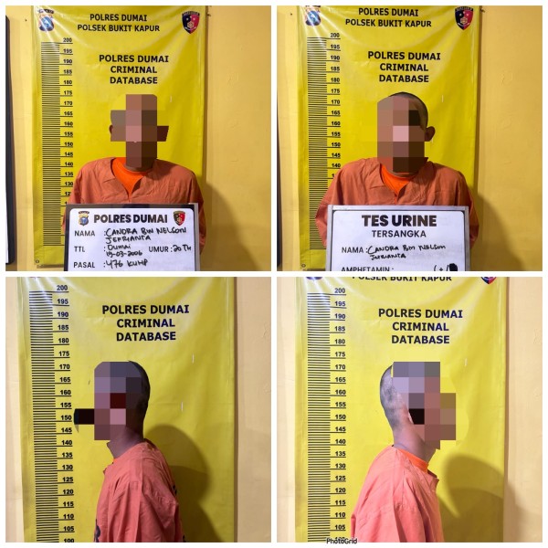 Polsek Bukit Kapur Amankan Pria Diduga Curi Dua Kotak Infak Masjid Al-Huda, Kerugian Rp605 Ribu