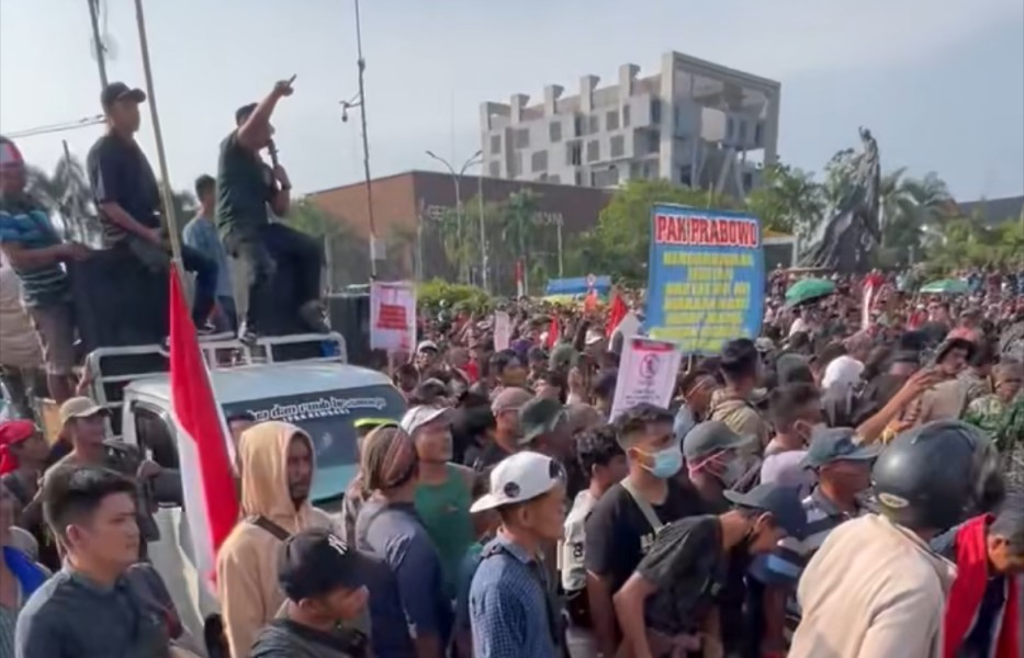 Warga TNTN Geruduk Kantor Gubernur Riau, ini 5 Tuntutannya