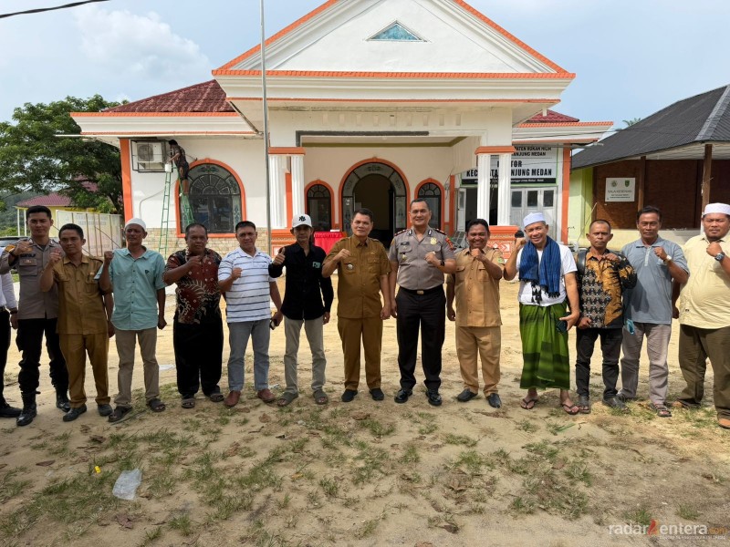 Kapolsek Pujud Perkuat Sinergi dengan Upika Tanjung Medan, Serap Aspirasi Masyarakat Soal Kamtibmas