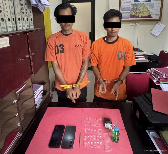 Polsek TPTM Tunjukkan Ketegasan, 17 Paket Diduga Sabu Diamankan di Jalan Tobe