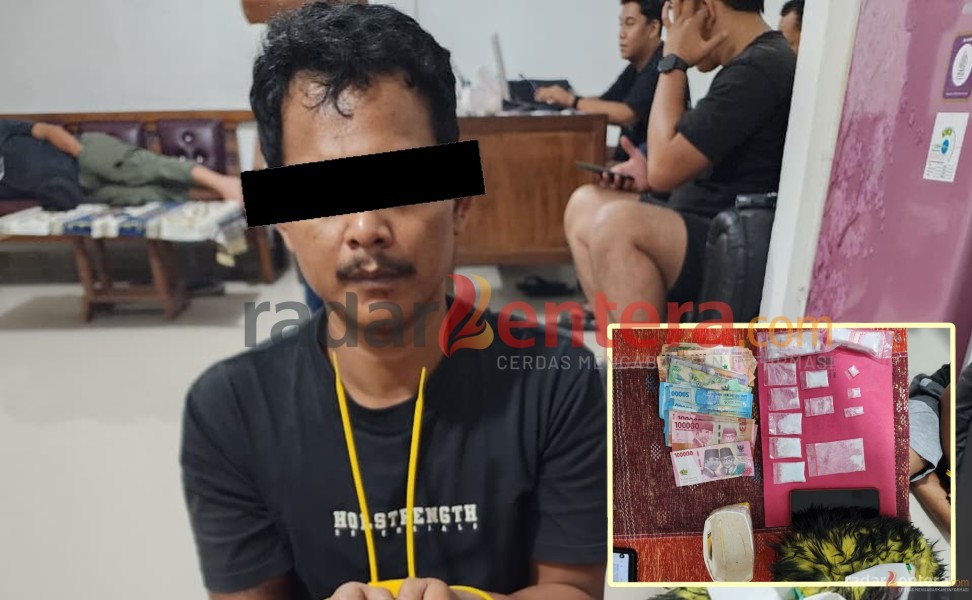 Simpan Sabu di Kotak Tisu dan Antangin, Pria di Mandau Diciduk Polisi