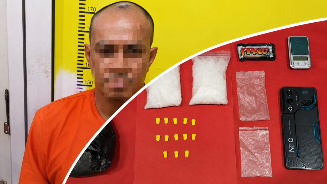 Satresnarkoba Polres Dumai Bongkar Peredaran 186 Gram Sabu, Ekstasi dan Etomidate, Satu Tersangka Diamankan di Siak